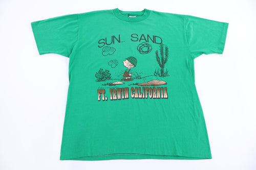 1984 Peanuts Ft. Irwin California T-shirt product image 1