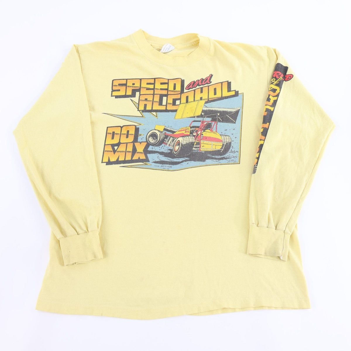 1984 Speed And Alcohol Racing LS T-shirt product image 1