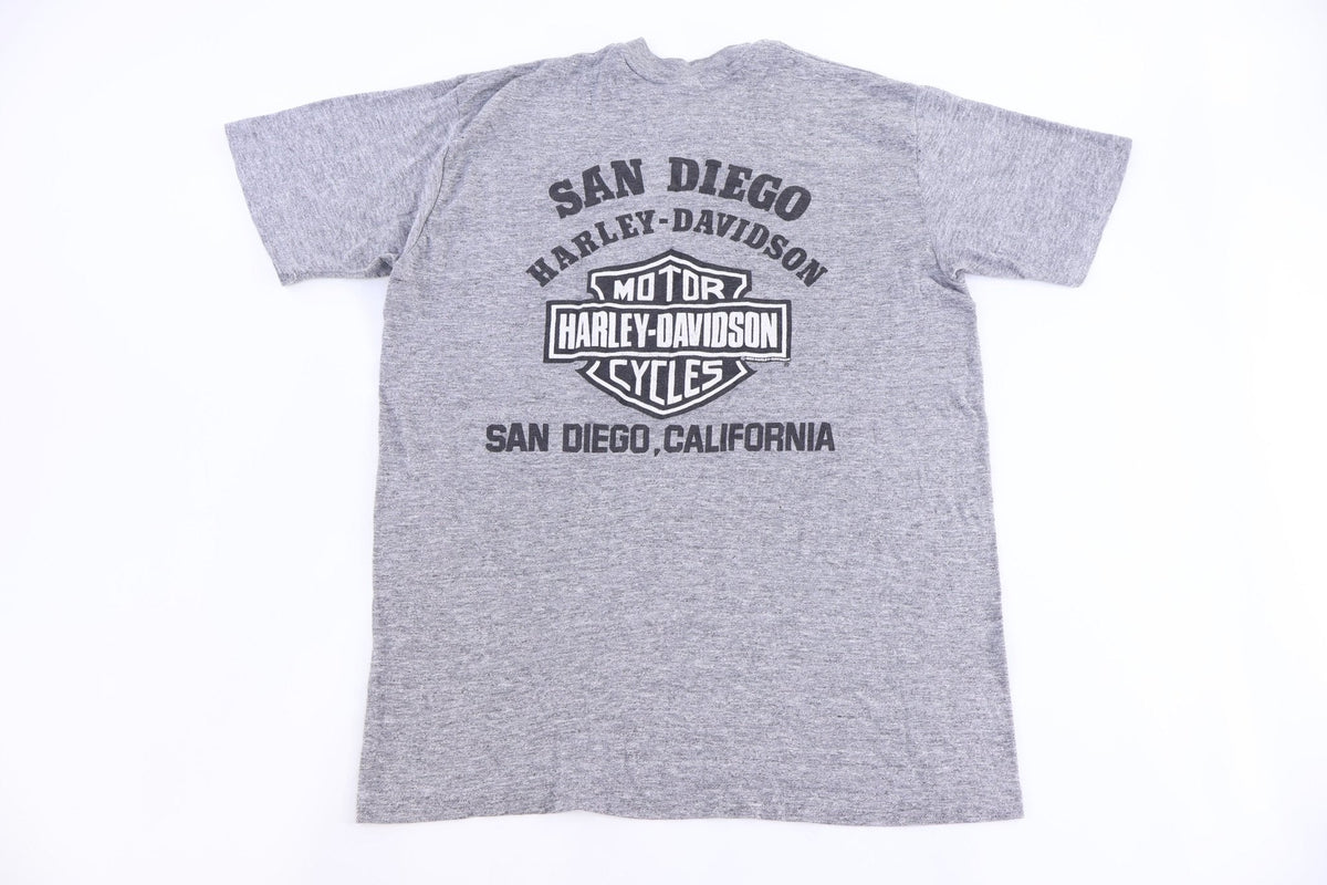 1985 Harley Davidson Motorcycles California T-shirt product image 2