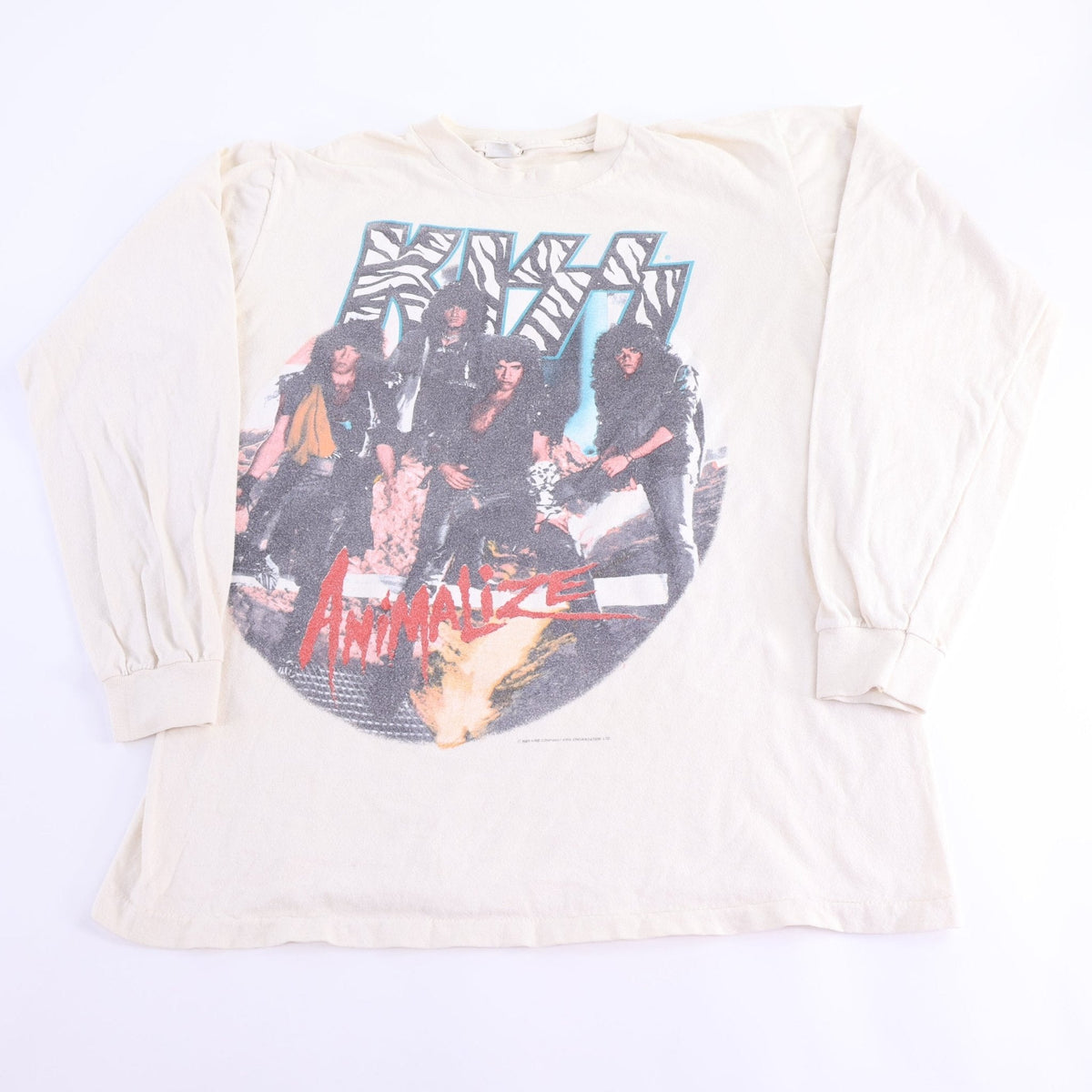 1985 KISS Animalize Tour LS T-shirt product image 1