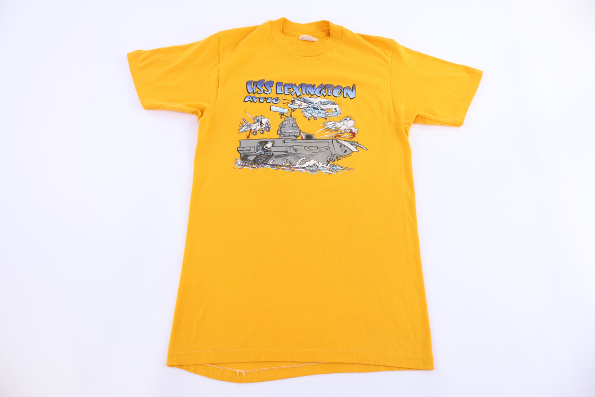 1987 USS Lexington AV-T 16 Graphic T-shirt product image 1