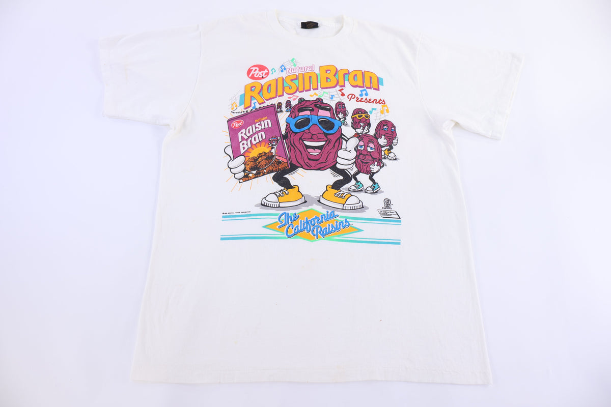 1988 The Natural Raisins Bran Graphic T-shirt product image 1