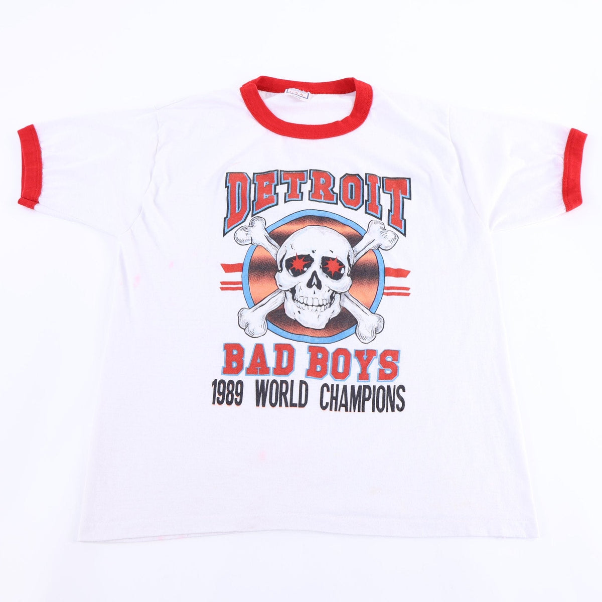 1989 Detroit Bad Boys World Champions T-shirt product image 1