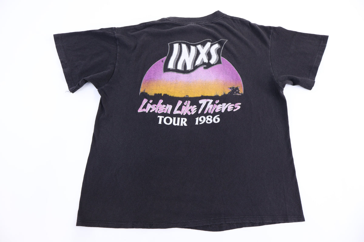 1989 INXS Listen Like Thieves T-shirt product image 2