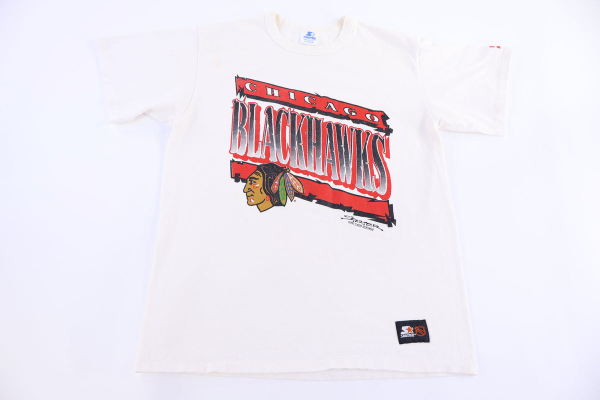 1990 Chicago Blackhawks Hockey T-shirt product image 1