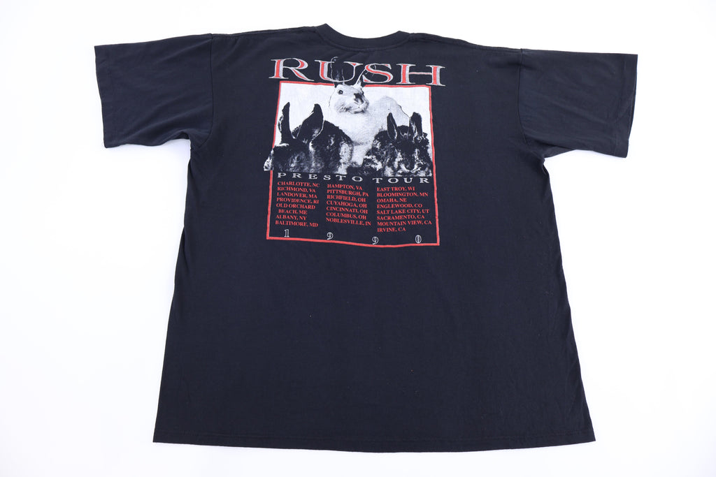1990 RUSH Press To Tour T-shirt product image 2