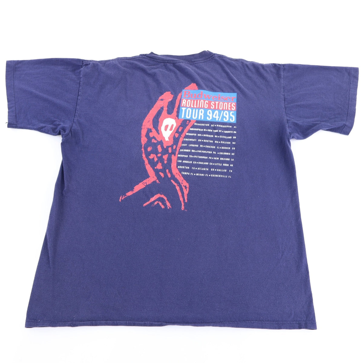 1995 Rolling Stones Voodoo Lounge Tour T-shirt product image 2