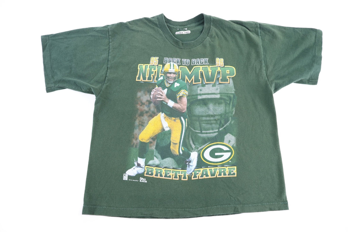1996 Green Bay Packers MVP Brett Favre T-shirt product image 1