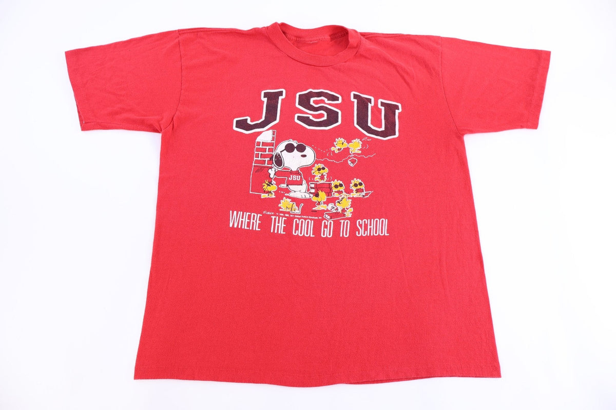 80's Snoopy Jacksonville State University T-shirt product image 1