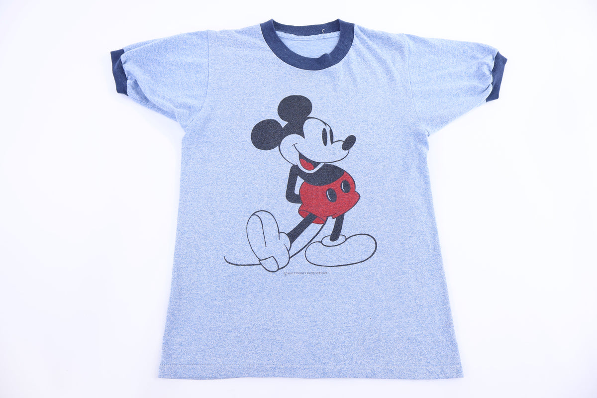 80's Walt Disney World Mickey Mouse Ringer T-shirt product image 1