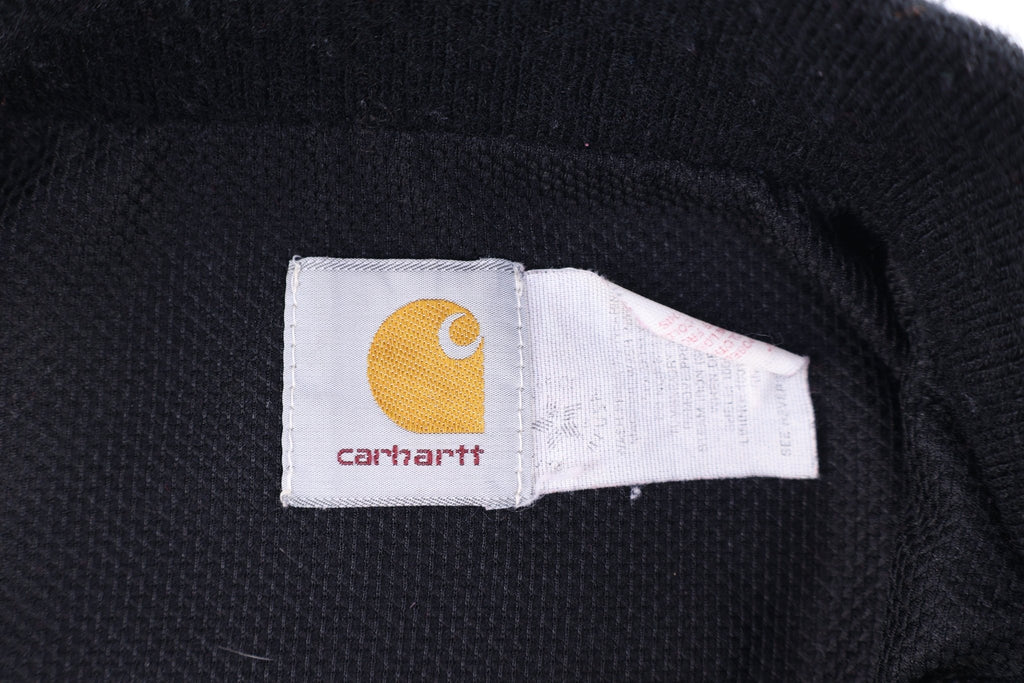 90's Carhartt Logo Patch Red Full Zip Santa Fe Jacket product image 4