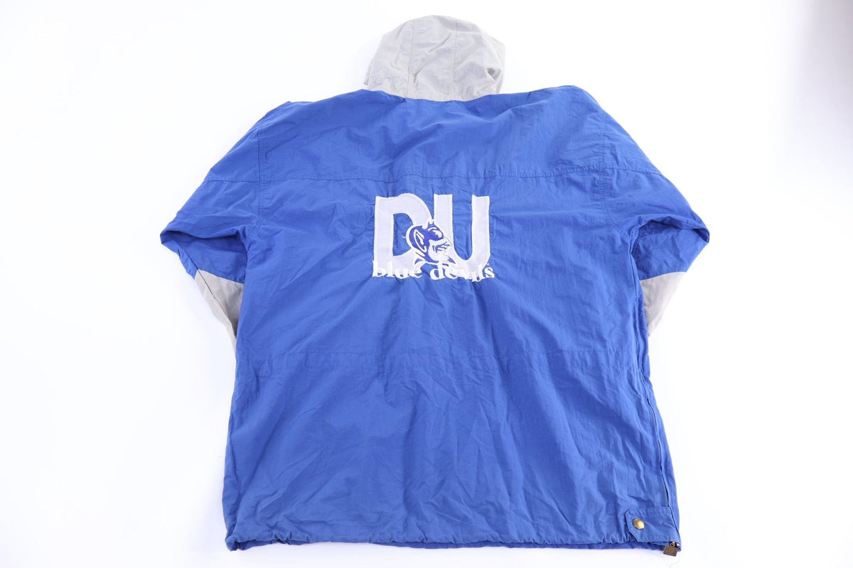 90's Duke University Embroidered Quarter Zip Windbreaker product image 2