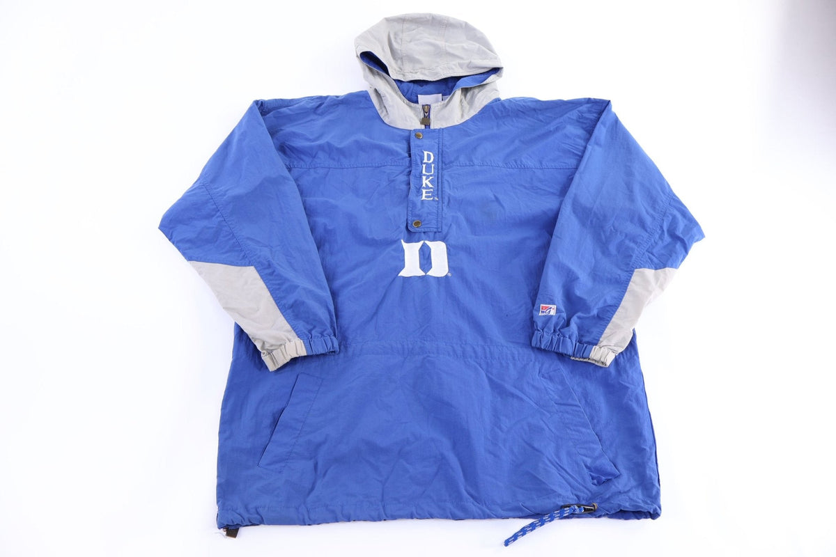 90's Duke University Embroidered Quarter Zip Windbreaker product image 1