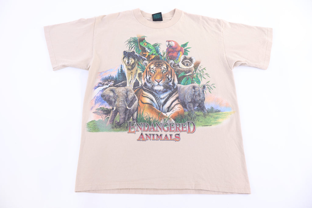 90's Endangered Animals Graphic T-shirt product image 1