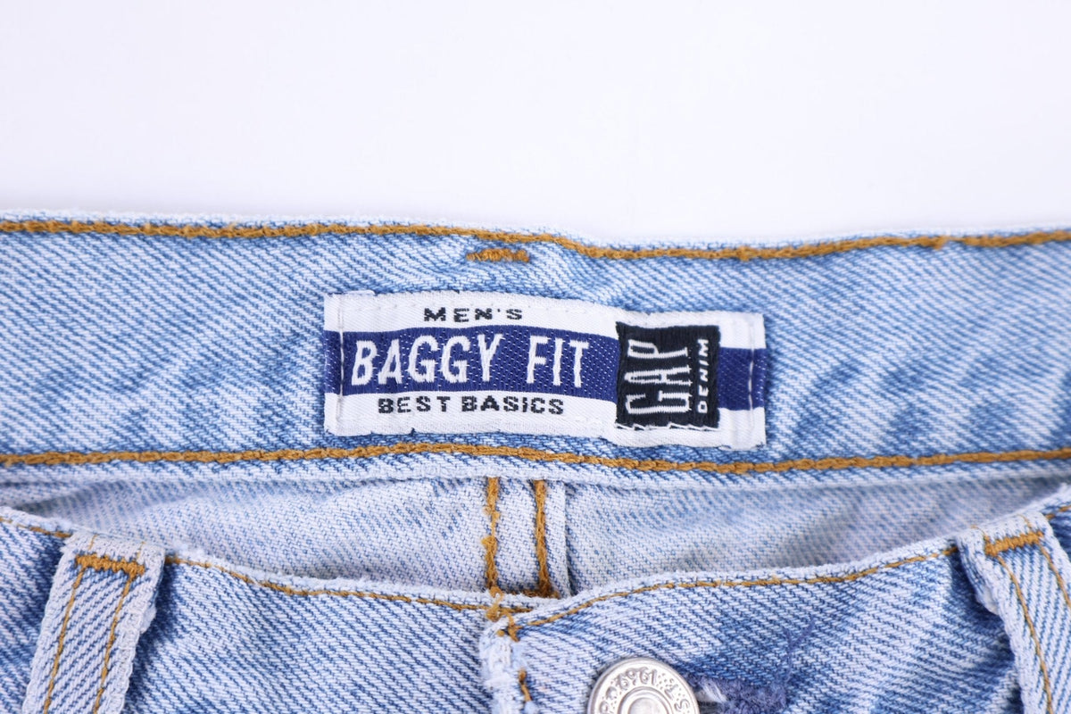90's GAP Denim Light Wash Shorts product image 4