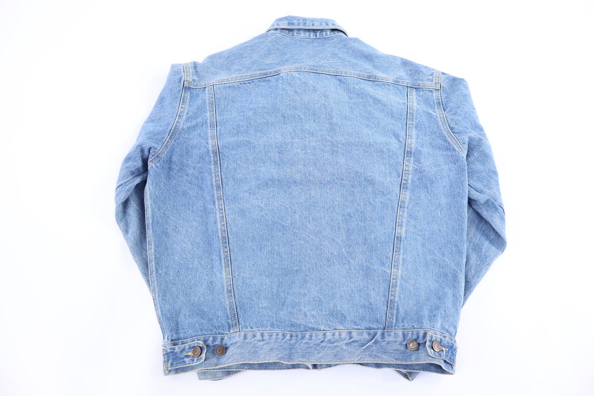 90's Georges Marciano Light Wash Denim Jacket product image 2
