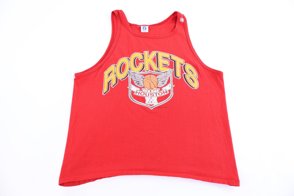90's Houston Rockets Basketball Tank Top