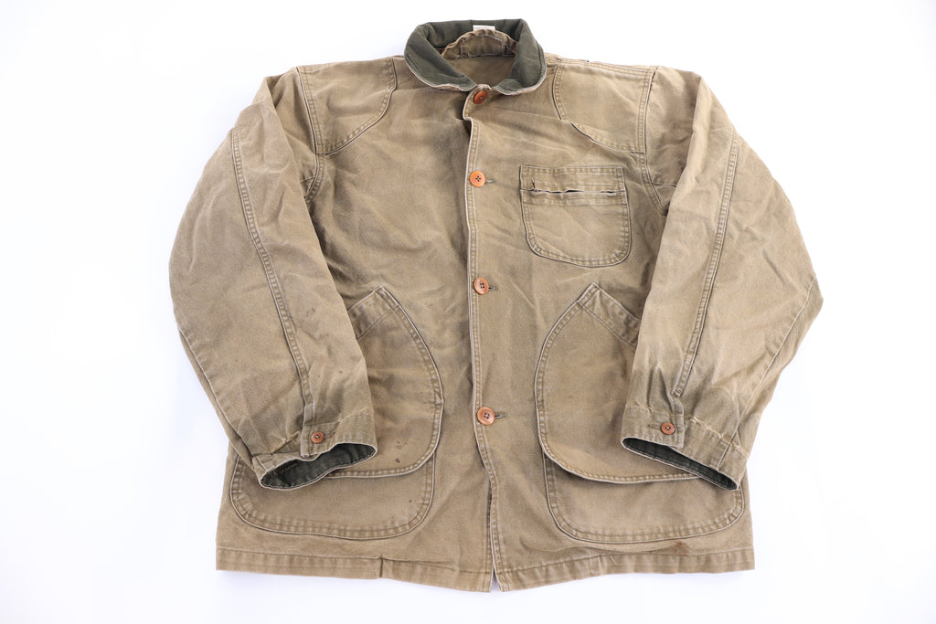 90's L.L. Bean Khaki Chore Jacket product image 1