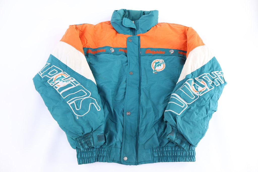 90's Miami Dolphins Football Full Zip Jacket product image 1