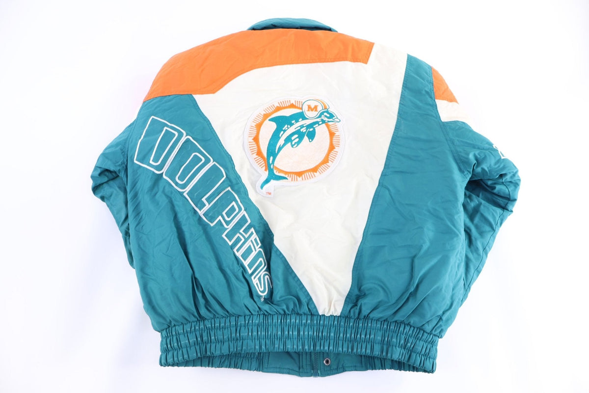 90's Miami Dolphins Football Full Zip Jacket product image 2
