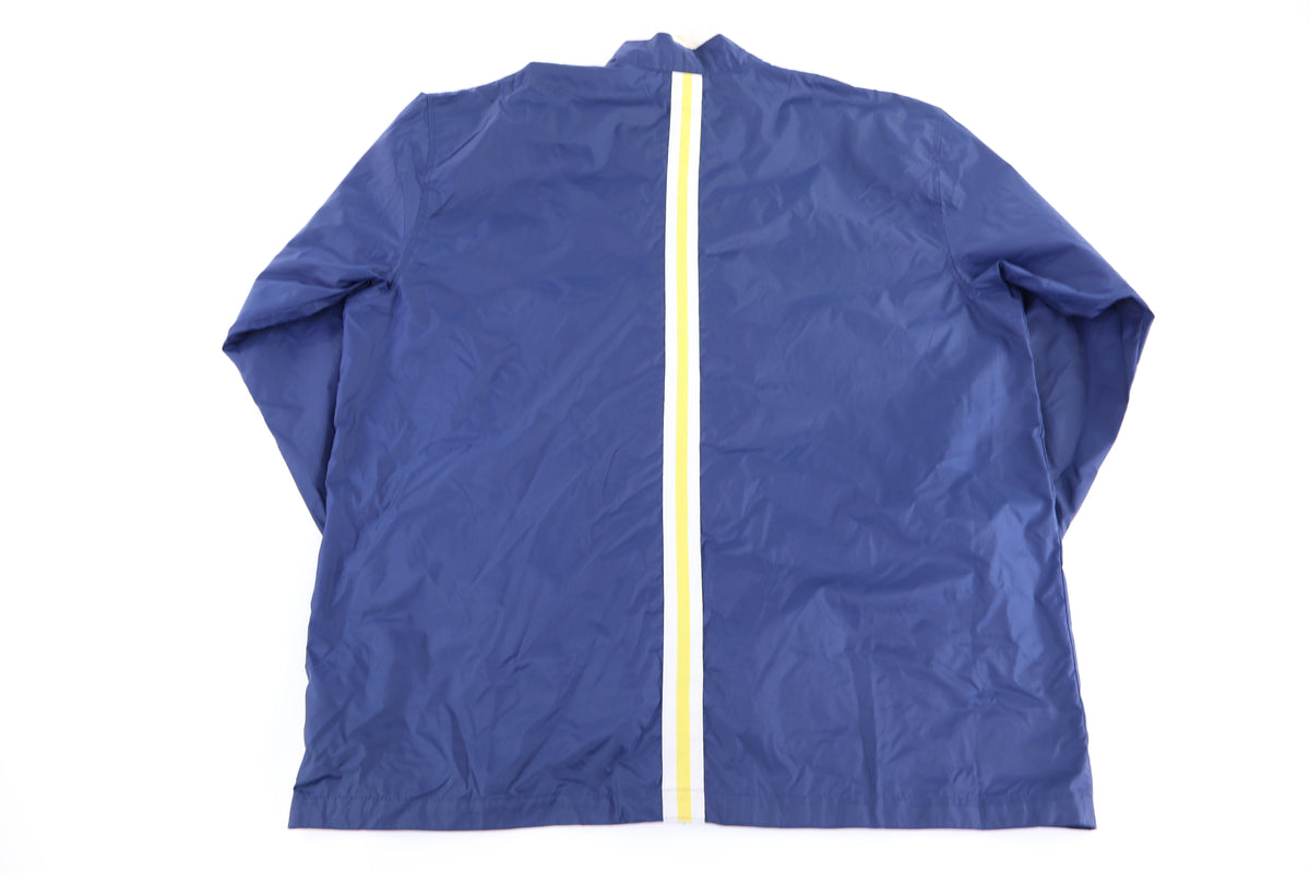 90's Nike Embroidered Logo Navy Full Zip Windbreaker product image 2