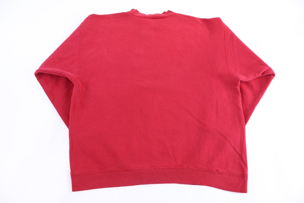 90's Nike Embroidered Logo Red Sweatshirt product image 2