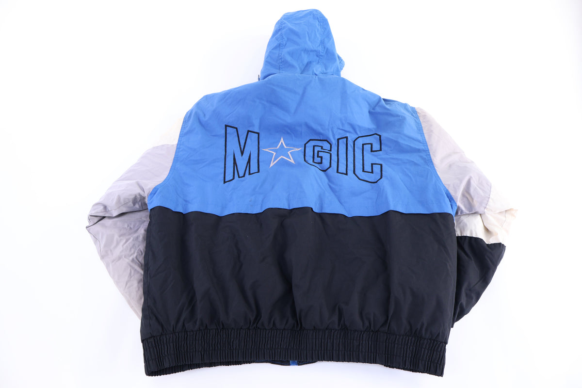 90's Orlando Magic Basketball Full Zip Puffer Jacket product image 2