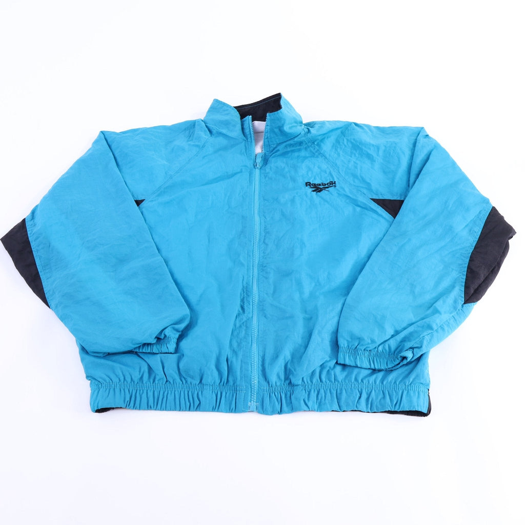 90's Reebok Embroidered Logo Multicolor Full Zip Jacket product image 1