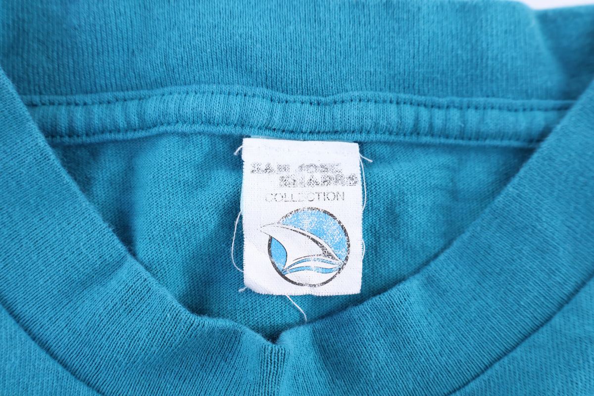 90's San Jose Sharks Hockey T-shirt product image 3