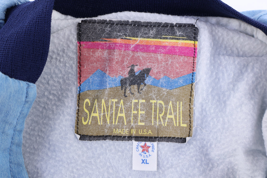 90's Santa Fe Trail Western Pattern Full Zip Jacket product image 3