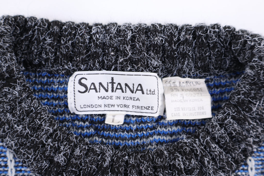 90's Santana Multicolor Knit Sweater