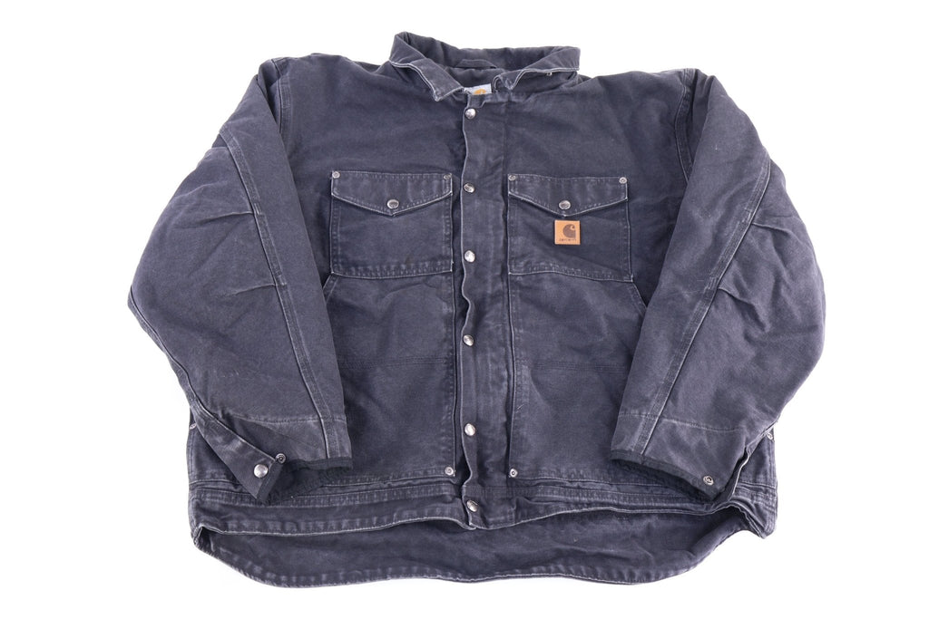 Carhartt Logo Patch Black Full Zip Jacket product image 1