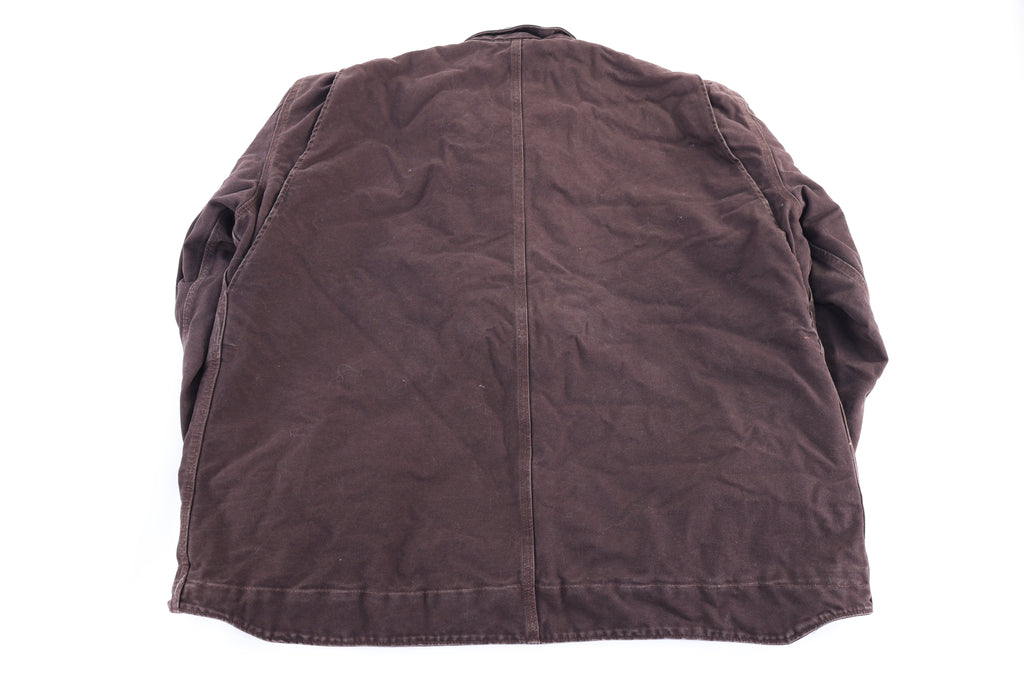 Carhartt Logo Patch Brown Full Zip Jacket product image 2