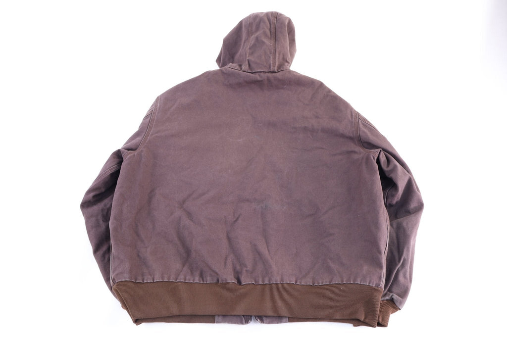 Carhartt Logo Patch Brown Full Zip Jacket product image 2