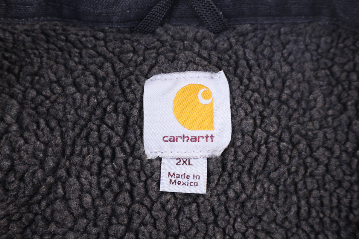 Carhartt Logo Patch Brown Full Zip Jacket product image 3