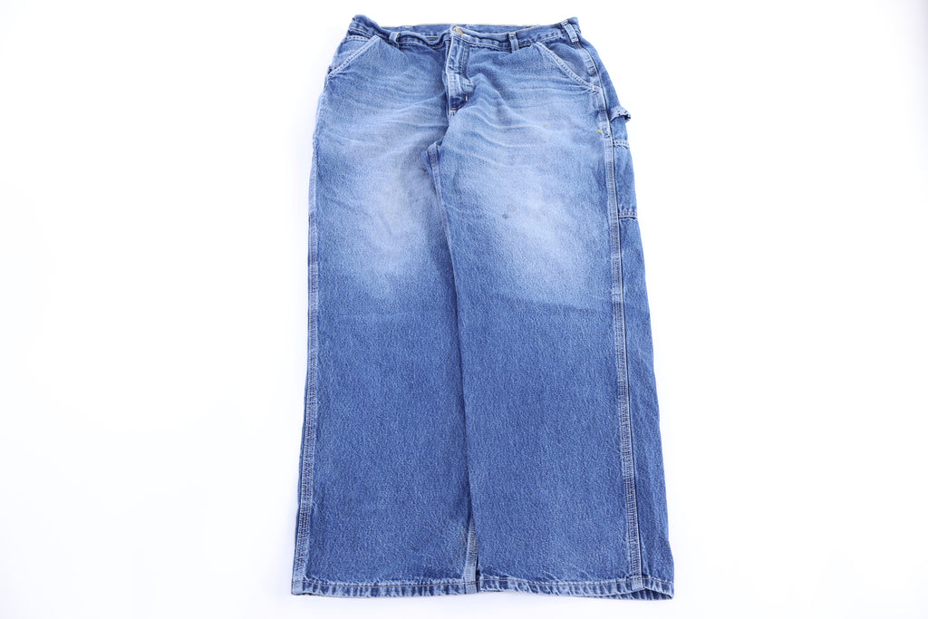 Carhartt Logo Patch Dark Wash Denim Jeans product image 2