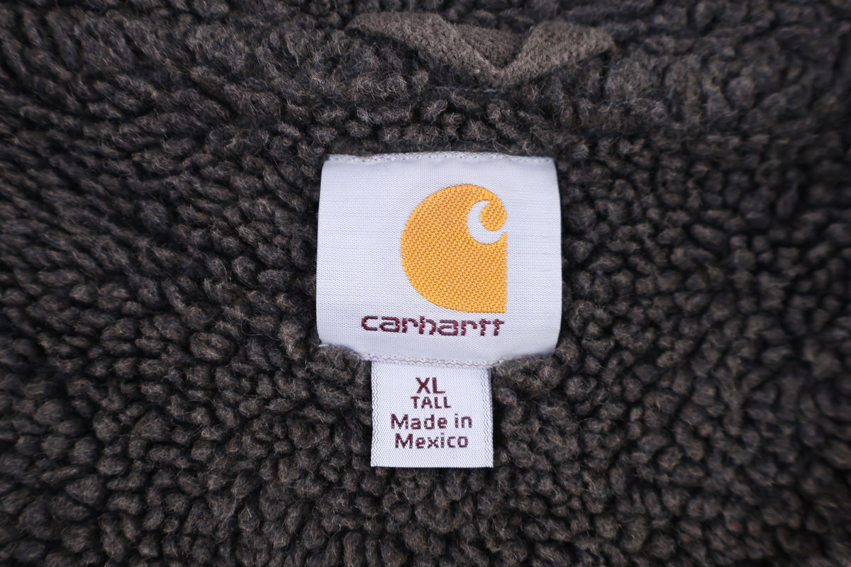 Carhartt Logo Patch Grey Full Zip Jacket product image 3