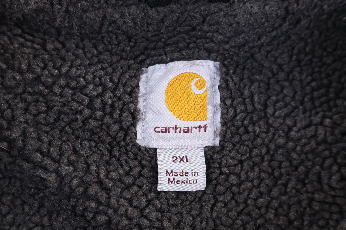 Carhartt Logo Patch Sherpa Lined Full Zip Vest