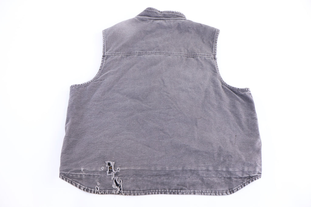 Carhartt Logo Patch Sherpa Lined Full Zip Vest