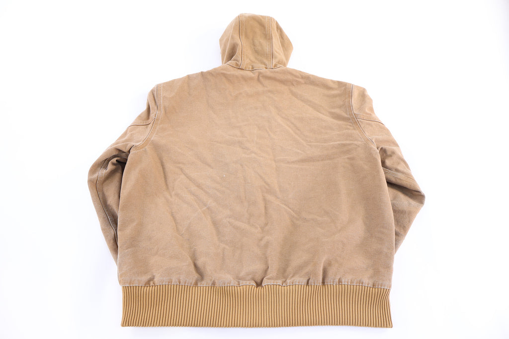 Carhartt Logo Patch Tan Full Zip Jacket product image 2