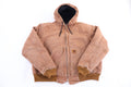 Carhartt Logo Patch Tan Full Zip Jacket product image 1