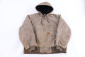 Carhartt Logo Patch Tan Full Zip Jacket product image 1