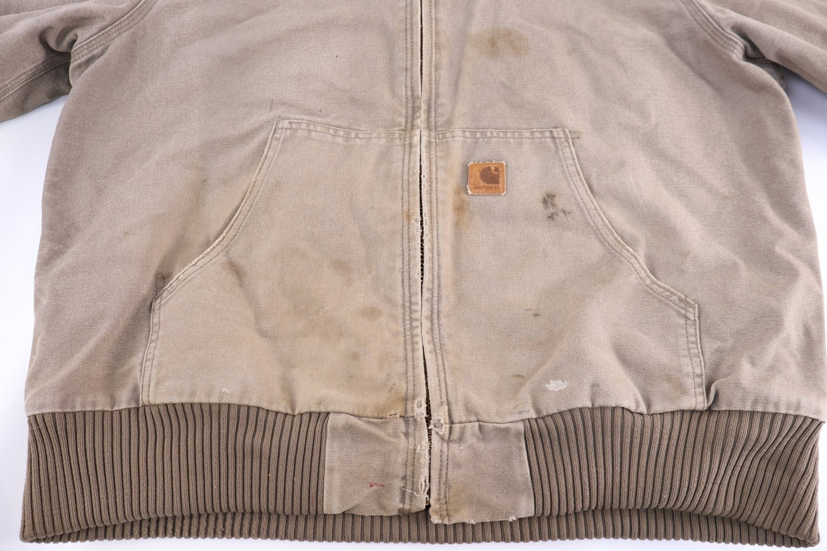 Carhartt Logo Patch Tan Full Zip Jacket product image 4