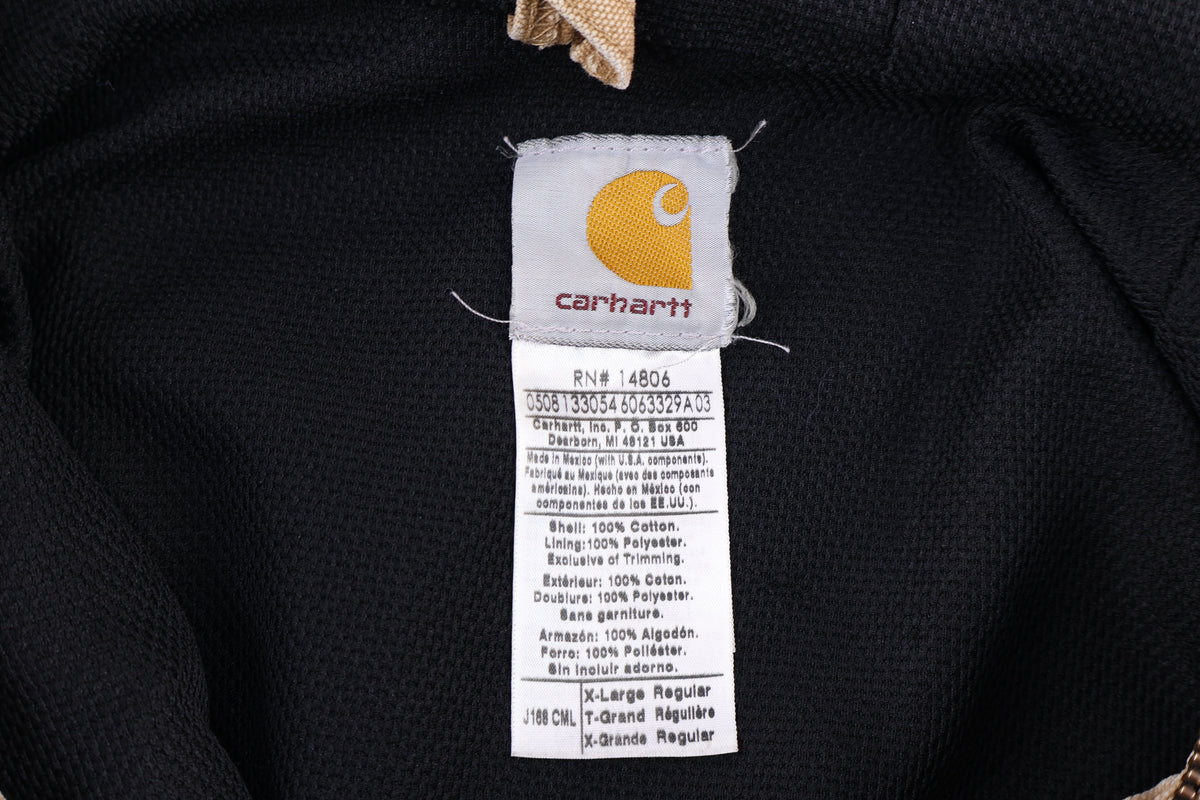 Carhartt Logo Patch Tan Full Zip Jacket product image 4