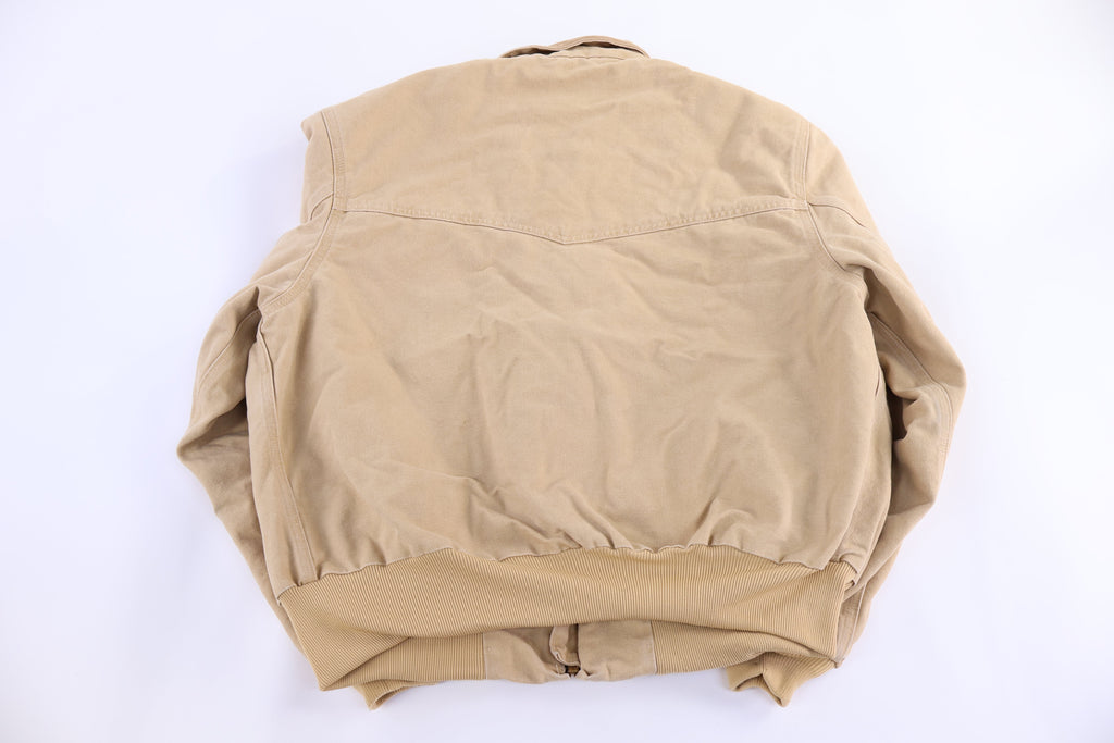 Carhartt Logo Patch Tan Full Zip Santa Fe Jacket product image 2