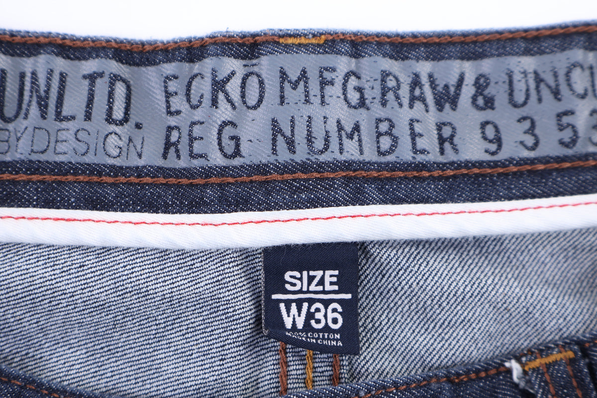 Ecko Unlimited Dark Wash Denim Shorts product image 4