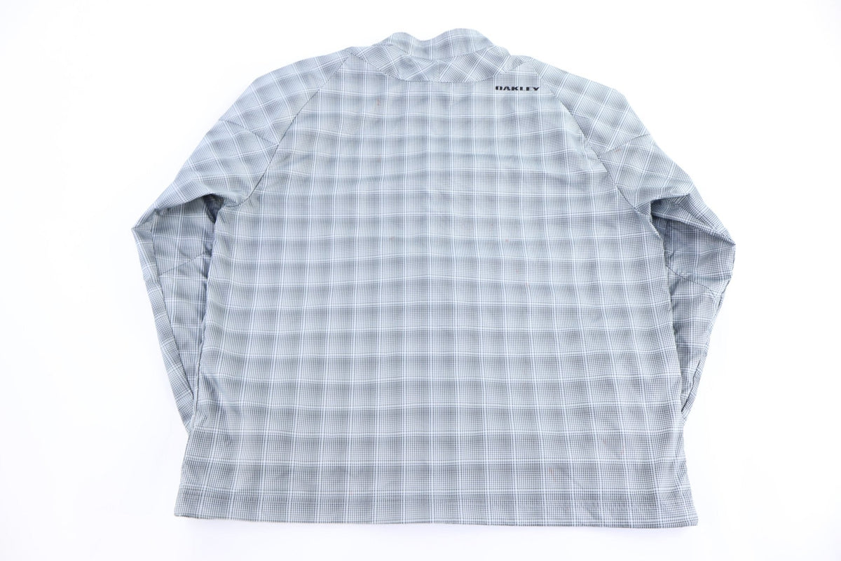 Oakley Logo Graphic Plaid Full Zip Jacket product image 2