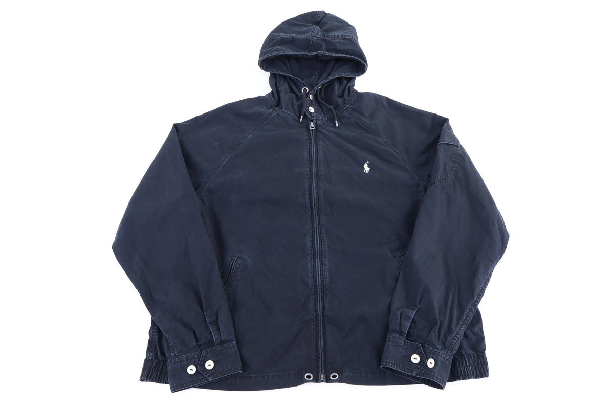 Polo Ralph Lauren Embroidered Logo Black Full Zip Jacket product image 1