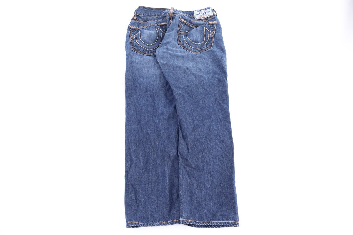 True Religion Straight Dark Wash Denim Jeans product image 2