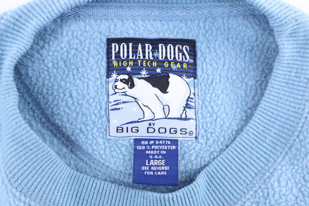 Vintage Big Dogs All I Want Is Everything Fleece Pullover
